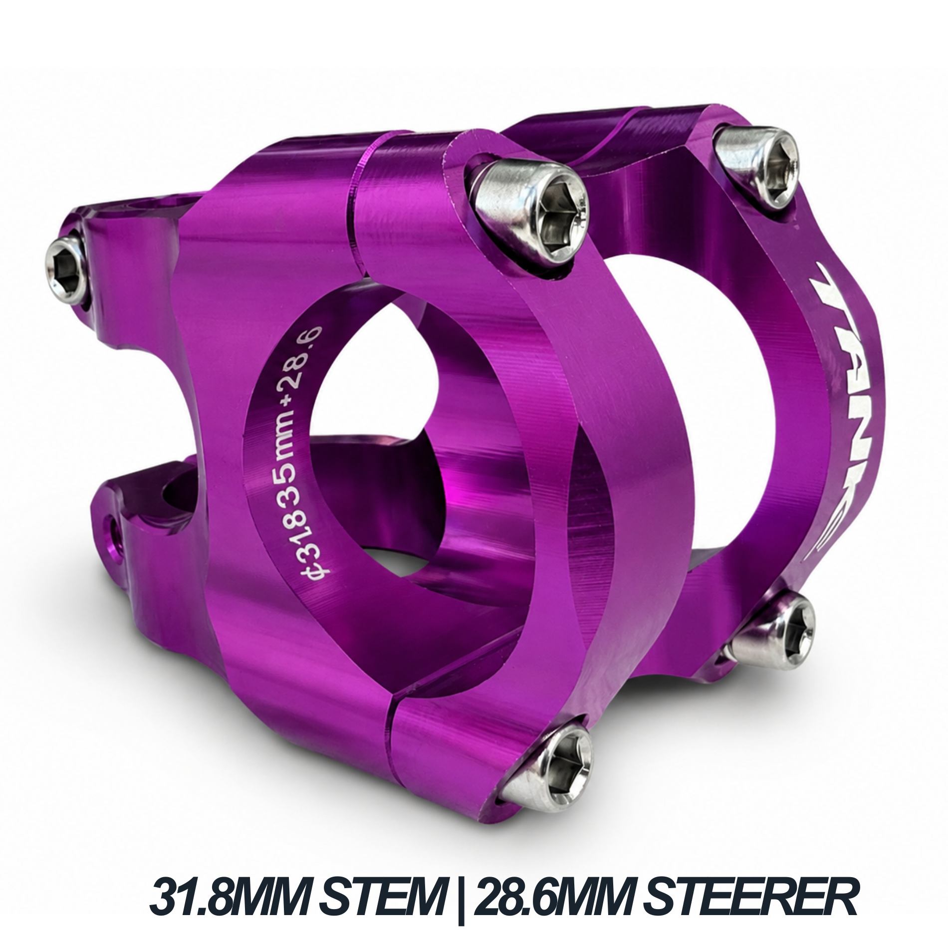 MTB Bike Stem Aluminum Alloy Ultralight High Strength Short 35mm/31.8mm