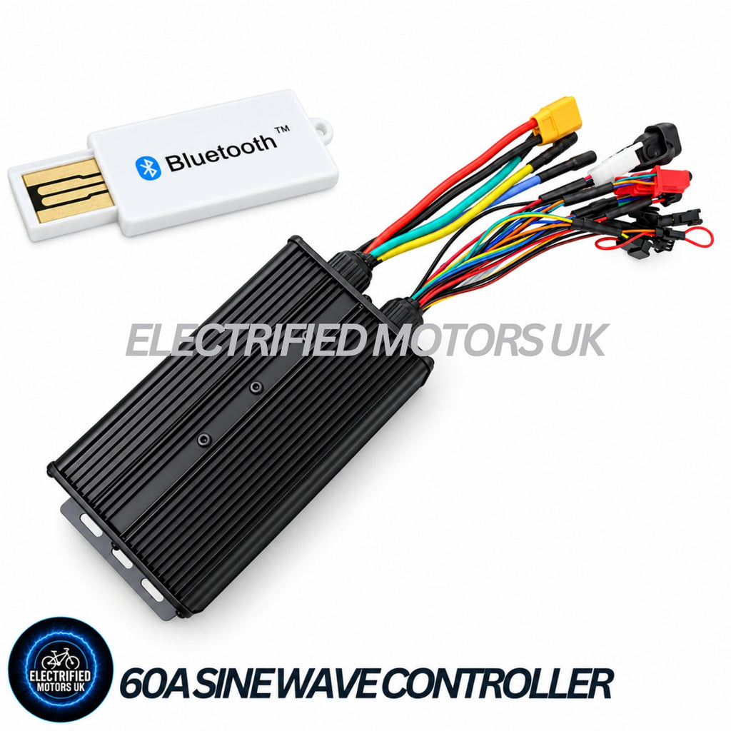 The Ultimate 72V 3000W 60A Bluetooth Ebike Conversion Kit