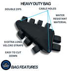 Ebike Battery Storage Triangle Bag Medium Large One Size Heavy Duty High Quality