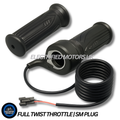 Full Twist Throttle Electric Scooter E Bike Right Hand SM Plug 12V to 72V 22mm