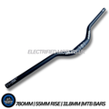 High Rise Handlebar 780mm Wide 55mm Rise 31.8mm Stem EBike Surron Talaria Bars
