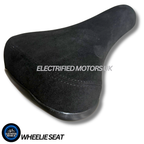 Bicycle Saddle Seat Suede Wheelie Seat Bike MTB BMX Life Ebike Strong Durable