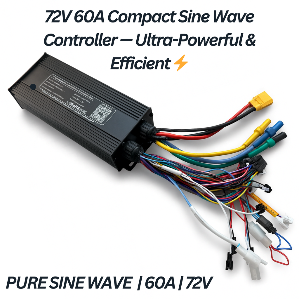 3000W E-Bike Conversion Kit | 72V 60/80A Sine Wave Controller | High-Torque Rear Wheel (26″ / 27.5″ / 29″) | 135 mm Dropout | Single-Speed Electric Bike Kit
