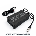48V (54.6V) Fan Cooled Battery Charger 13s 4A 3 Pin XLR Li-ion UK Plug SJT-600E