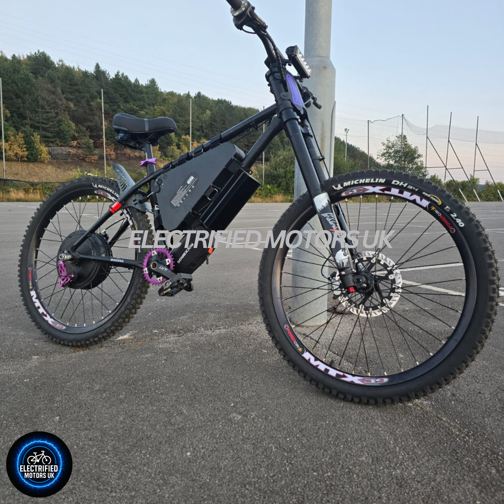 3000W E-Bike Conversion Kit | 72V 60/80A Sine Wave Controller | High-Torque Rear Wheel (26″ / 27.5″ / 29″) | 135 mm Dropout | Single-Speed Electric Bike Kit