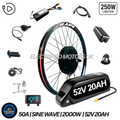 The Ultimate Electric 2000W 52V 50A 20AH E Bike Conversion Kit {Uk Road Legal Limiter}