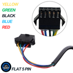 SW900 LCD Display Control Panel 24V 36V 48V 52V 60V 72V EBike Electric Bicycle Screen 5 Pin