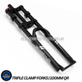 MTB Triple Clamp AIR Coil Forks E Bike 180MM Travel 100MM QR Axle Quality 29″