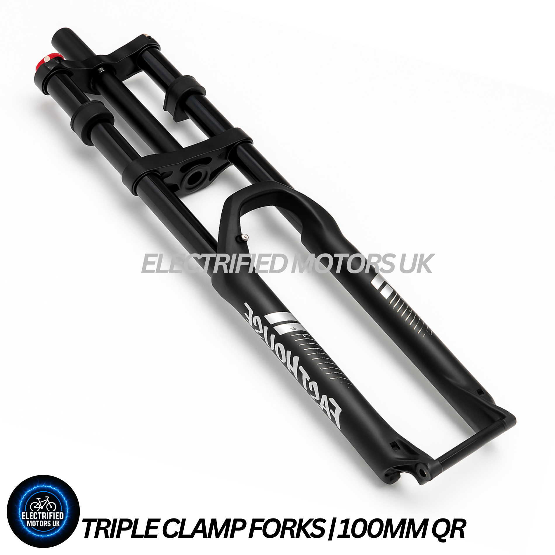 MTB Triple Clamp AIR Coil Forks E Bike 180MM Travel 100MM QR Axle Quality 29″