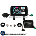 UKC1 E Bike Full Colour LCD Display 36V 48V 52V 60V 72V Mode Sinewave Squarewave