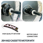 The Ultimate Electric 2000W 52V 50A 20AH E Bike Conversion Kit {Uk Road Legal Limiter}