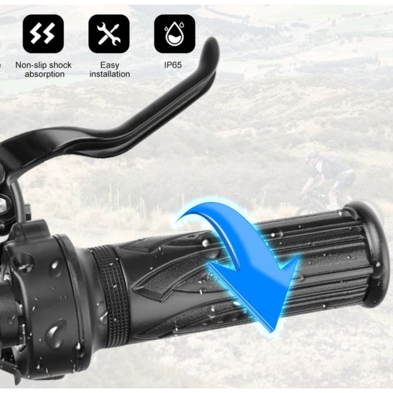 Full Twist Throttle Electric Scooter E Bike Right Hand SM Plug 12V to 72V 22mm
