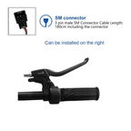 Full Twist Throttle Electric Scooter E Bike Right Hand SM Plug 12V to 72V 22mm