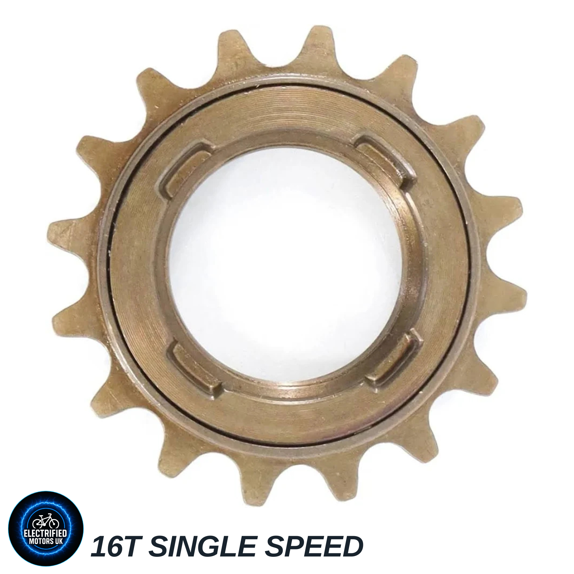16T Single Speed Freewheel, Suits Shimano ATX, E Bike Hub Motor 250W-1000W-1500W-2000W-3000W-5000W