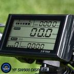 SW900 LCD Display Control Panel 24V 36V 48V 52V 60V 72V EBike Electric Bicycle Screen 5 Pin