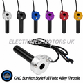 CNC  Sur-Ron Style Full Twist  Alloy Throttle
