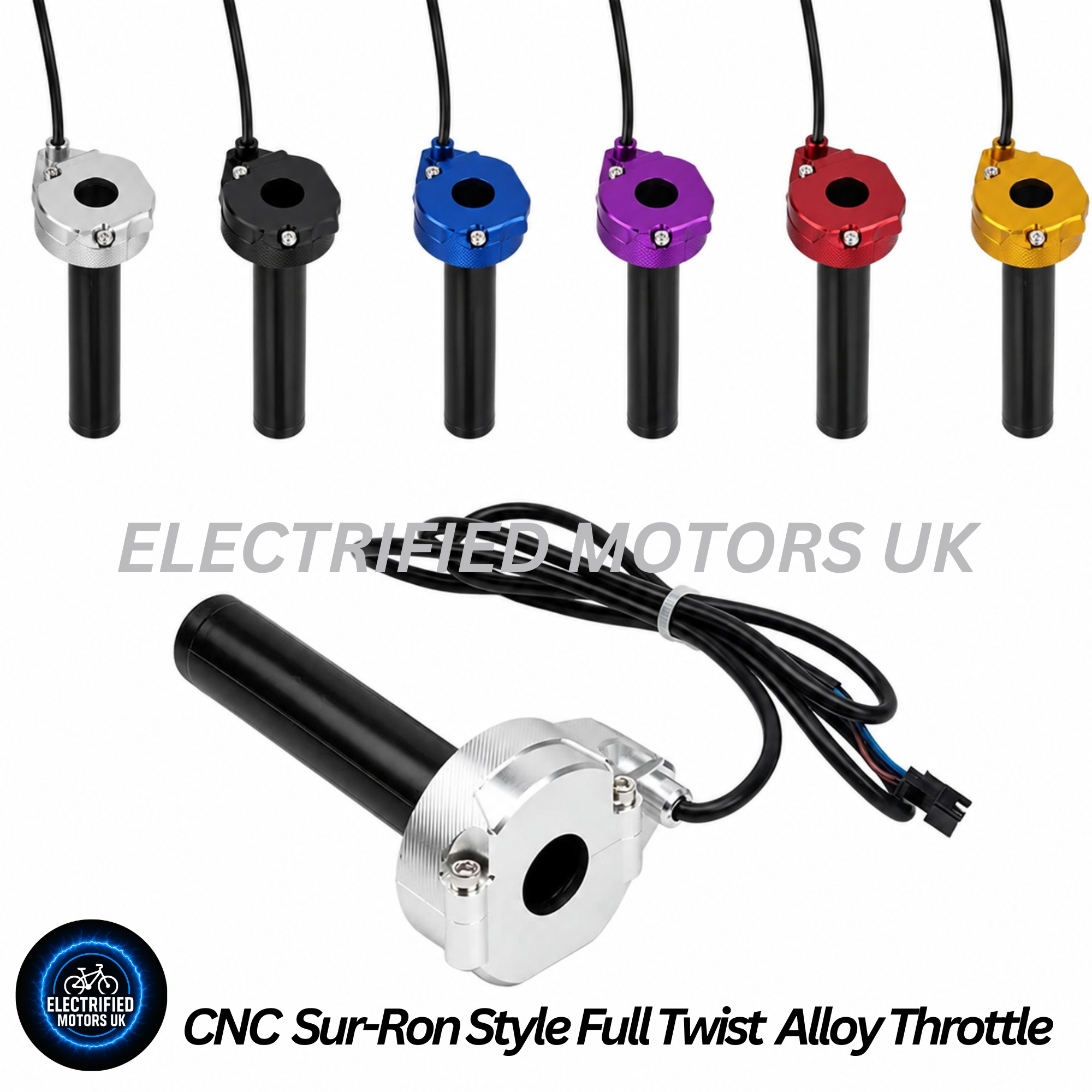 CNC  Sur-Ron Style Full Twist  Alloy Throttle