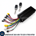 YF E Bike 30A Sine Wave Controller 36V48V52V Speed Limiter Key 750W1000W1500W