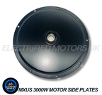 MXUS XF40 45H V3 Motor Side Cover Plate Freewheel & Brake Side Bearing Black