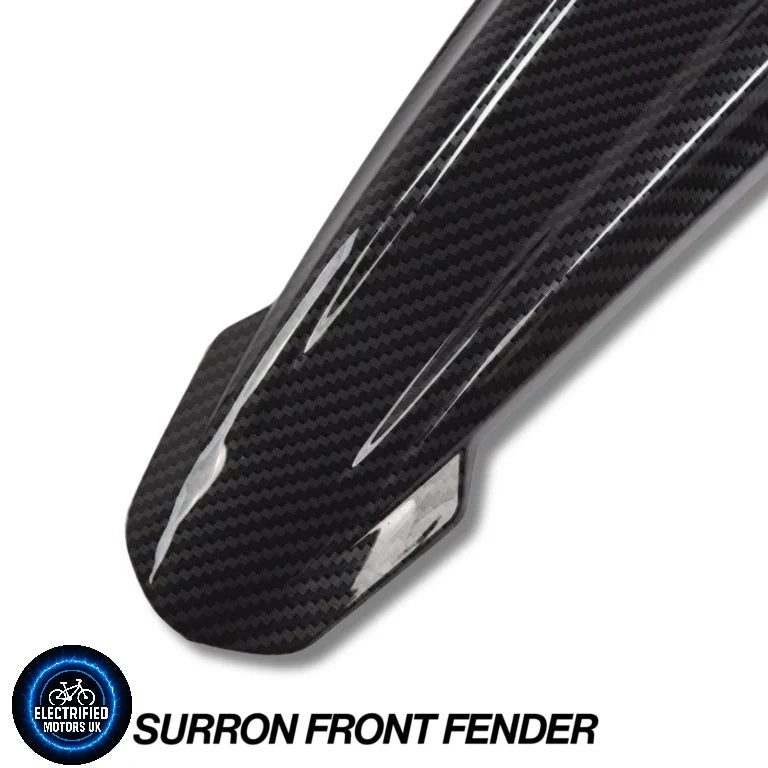 Carbon Fiber Front Fender Mudguard For Sur Ron Light Bee X S Electric Bike DNM