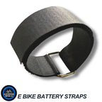 Triangle E Bike Battery Straps Heavy Duty Buckle Lithium Pack Hock & Loop