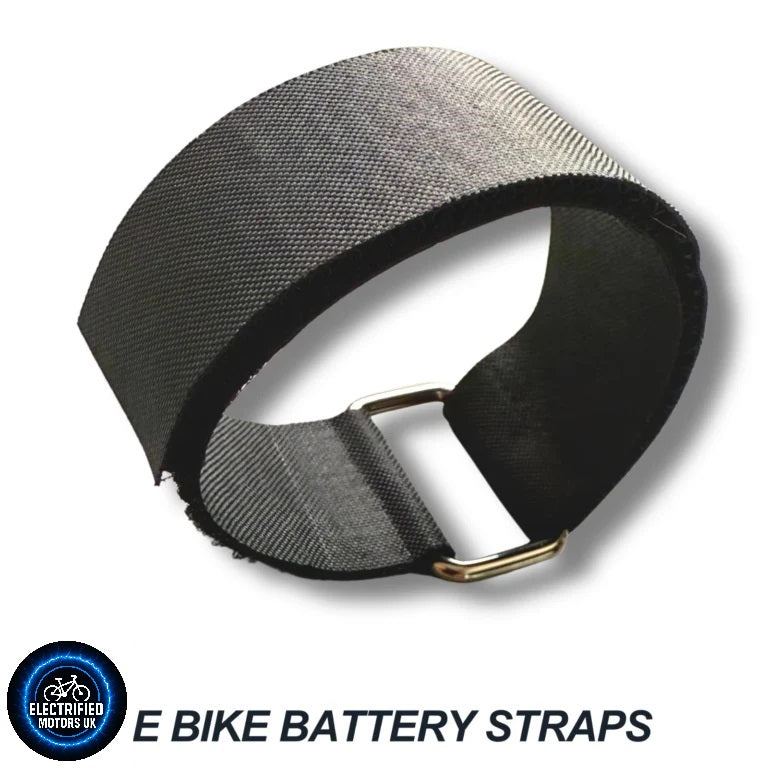Triangle E Bike Battery Straps Heavy Duty Buckle Lithium Pack Hock & Loop