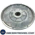 3000W Motor Side Cover Plate Freewheel & Brake Side 17mm & 22mm Bearing Black