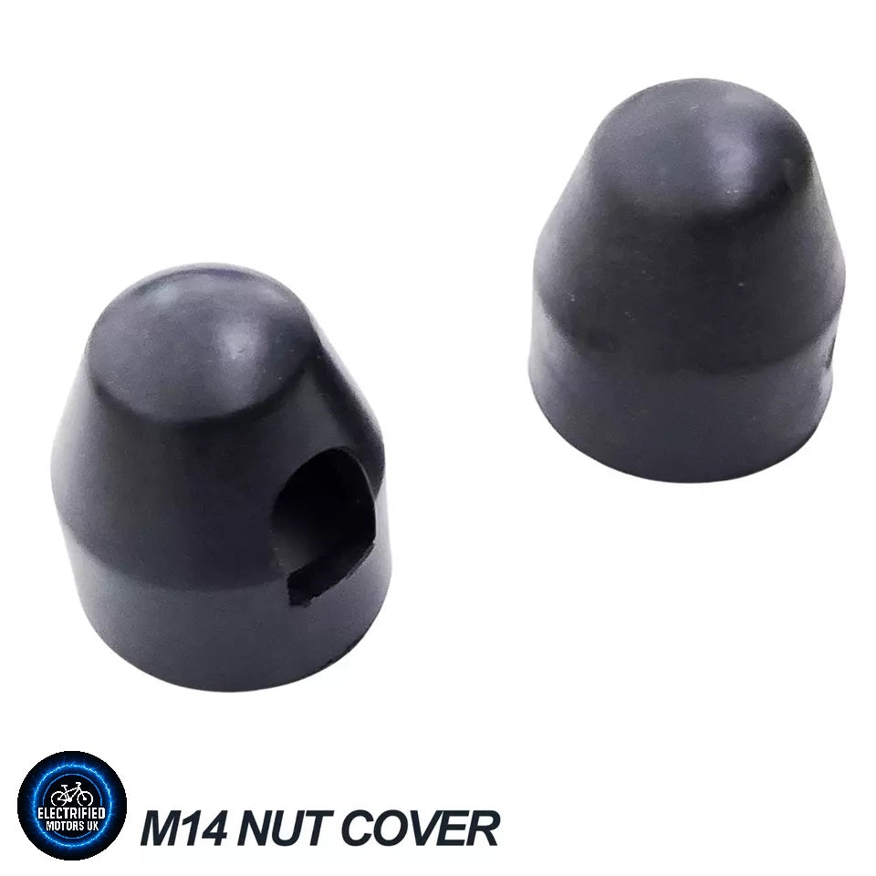 E Bike Hub Motor Axle M14 Lock Flange Nut Washer Spacer Nut Cover Hall Kits Set