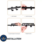 Light Bar Bike Headlight Front Light Ultra-Bright LED 1800 Lumens USB Bicycle